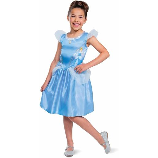 Disney - Cinderela - Fantasia de Princesa Cinderela para Menina XS ㅤ
