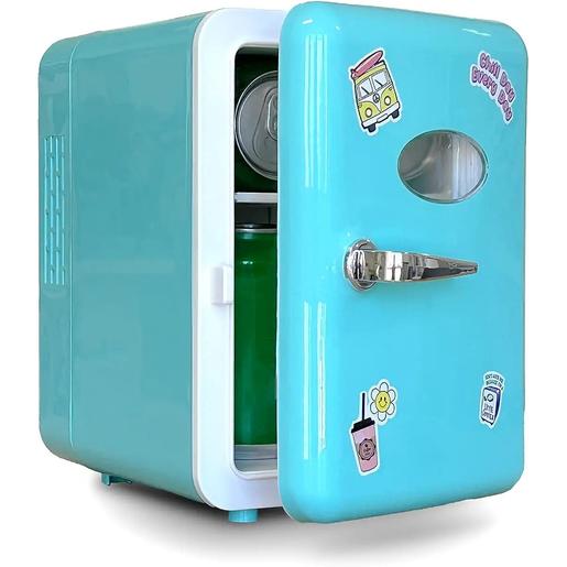 Canal Toys - Mini nevera mixta verde azulado de 4 L ㅤ