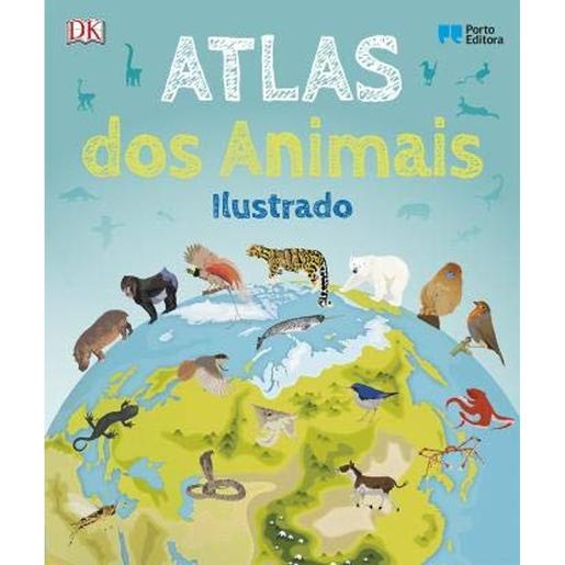 Ilustrado Atlas de Animais Livro ㅤ